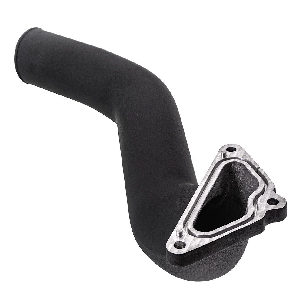 SMY GODZILLA Cast Aluminum Top Mount Intercooler Pipe Black 2022-2026 WRX | SMY-GDZ-VBAL-BK