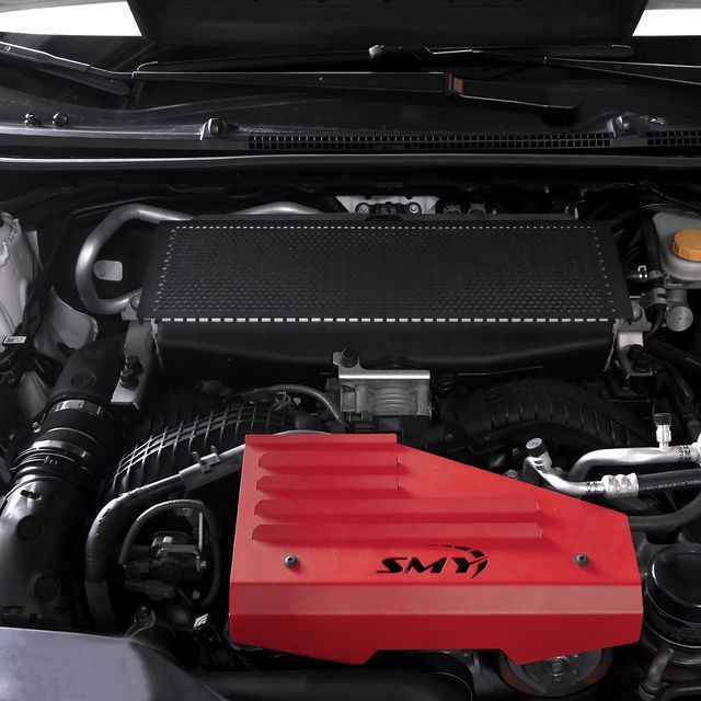 SMY Intercooler Protection Cover Wrinkle Black SLIM 2022-2026 WRX / 2019-2025 Ascent | SMY-INTM-VB