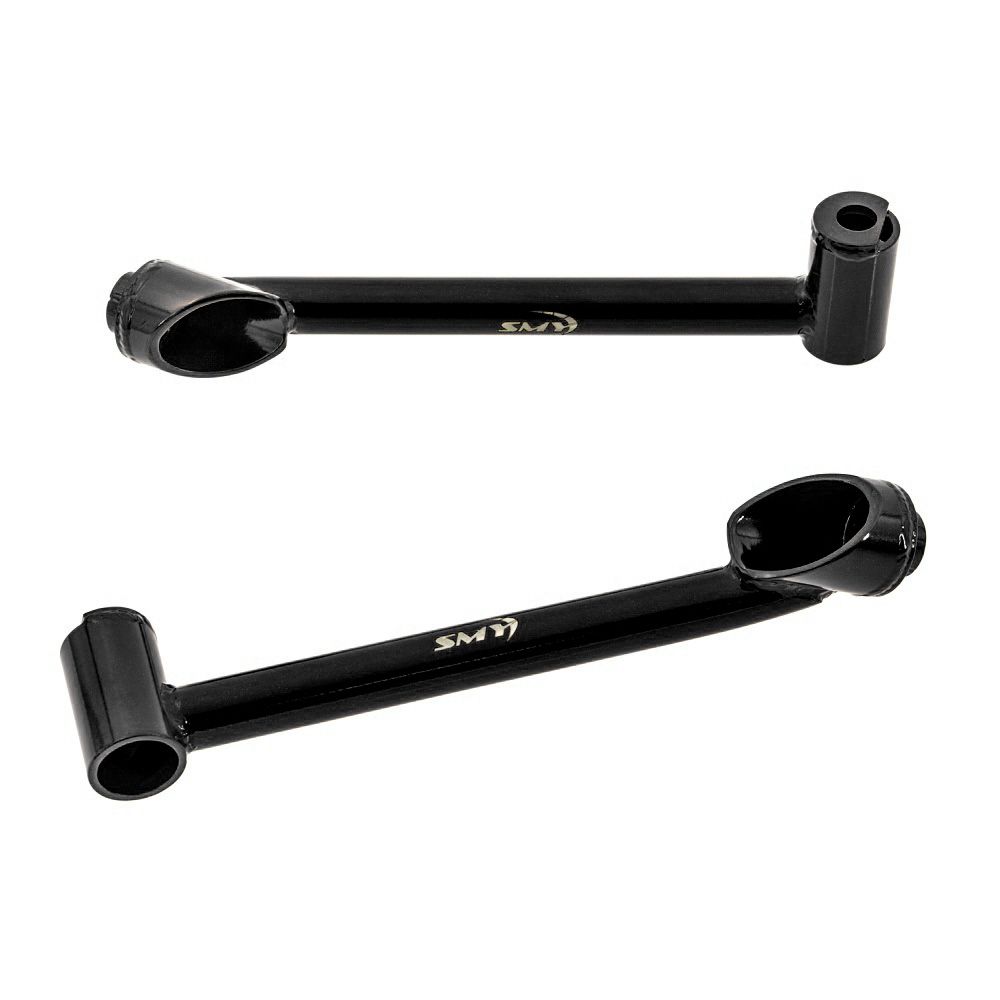SMY Power Brace Rear Member Side Black Subaru WRX / STI 2008-2021 | SMY-SUS-RPB-BK