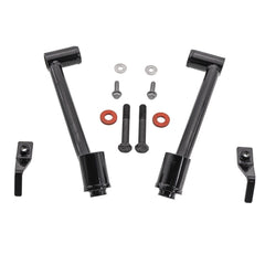 SMY Power Brace Rear Member Side Black Subaru WRX / STI 2008-2021 | SMY-SUS-RPB-BK