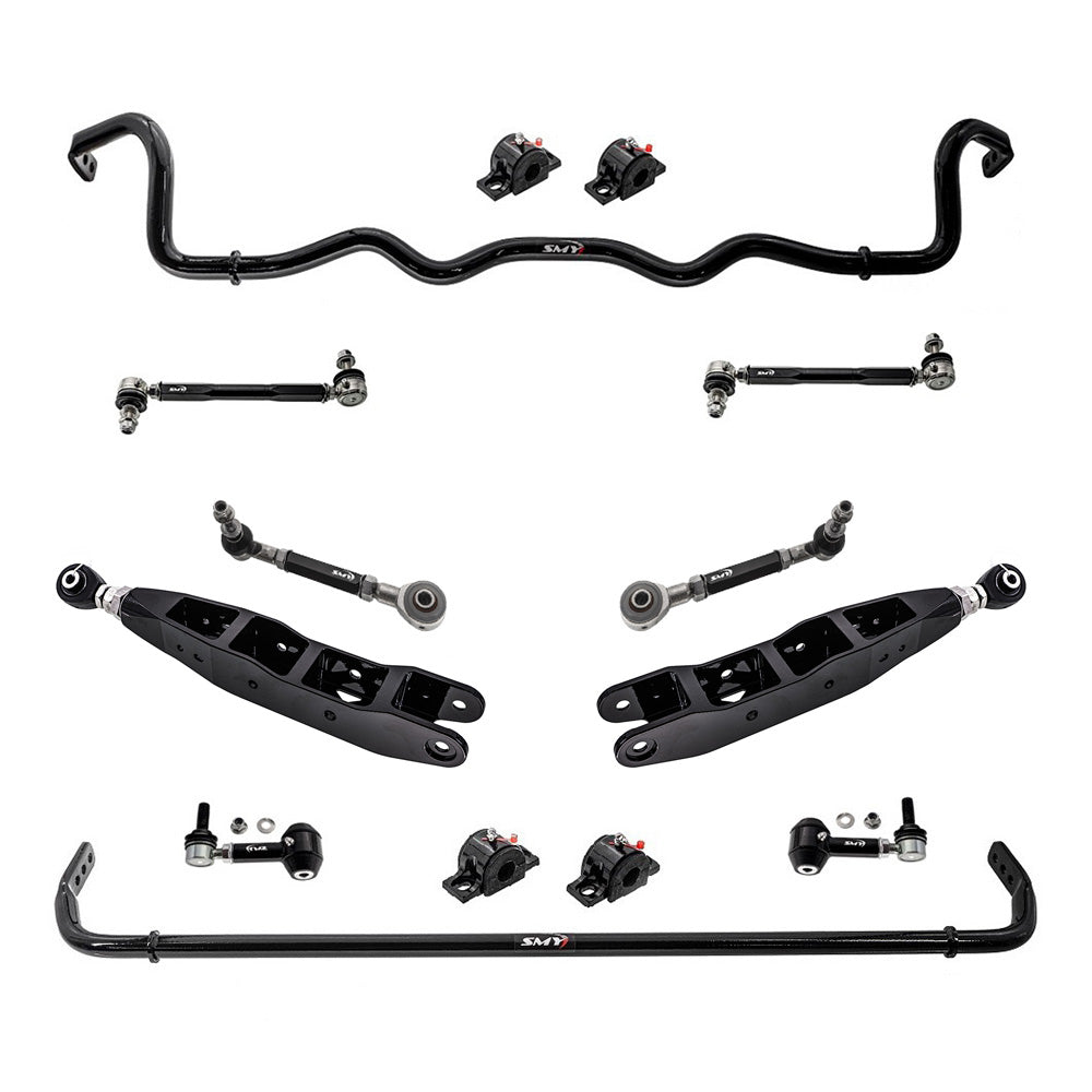 SMY Stealth 26mm Front and 24mm Rear Sway Bar w/ Endlinks & LCA Kit 2022-2026 WRX | SMY-SUS-VBPK2B