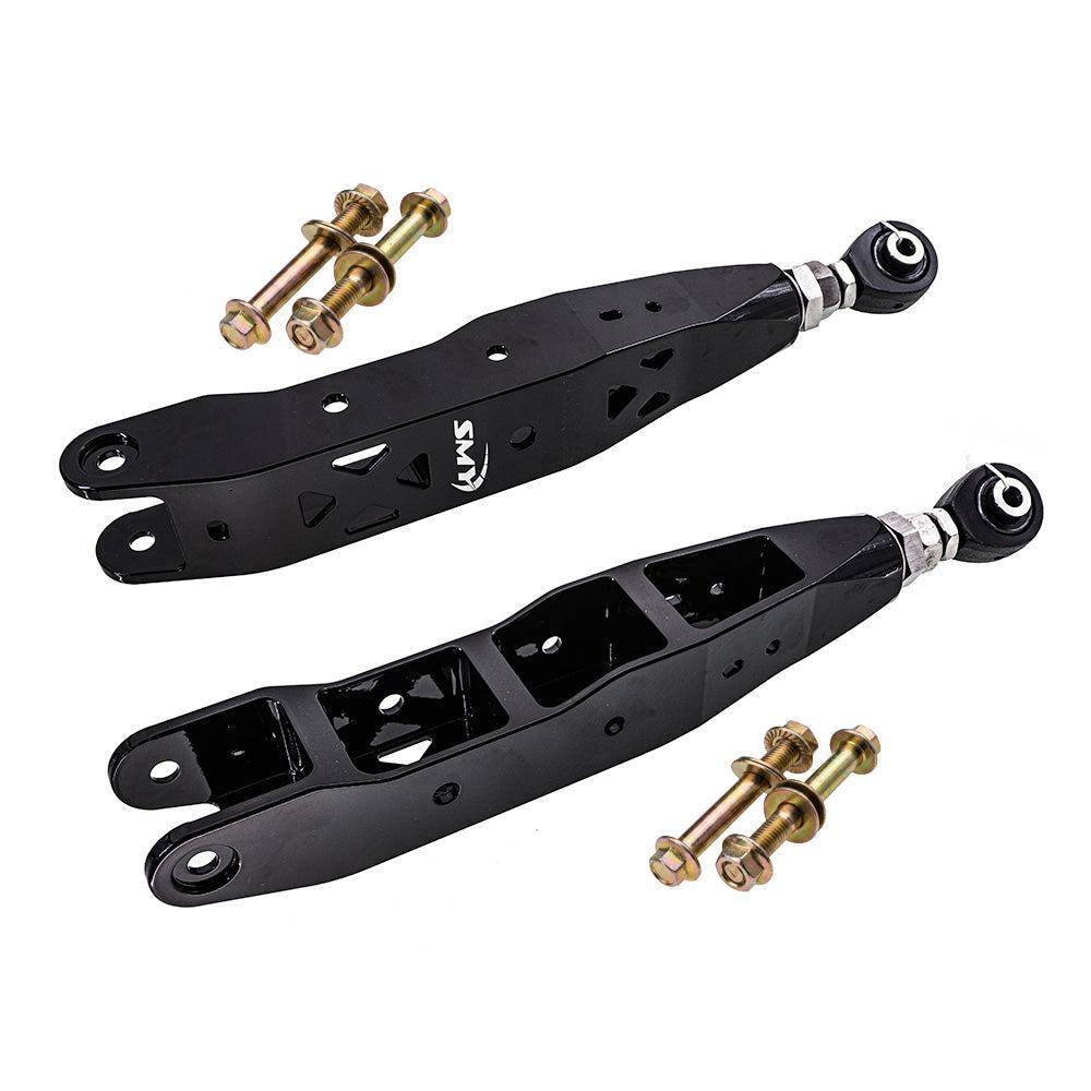 SMY Stealth Pillow Ball CNC Aluminum Adjustable Rear Control Arm / Toe Kit 2008-2021 WRX / STI | SMY-SUS-CTK-CNC-GR