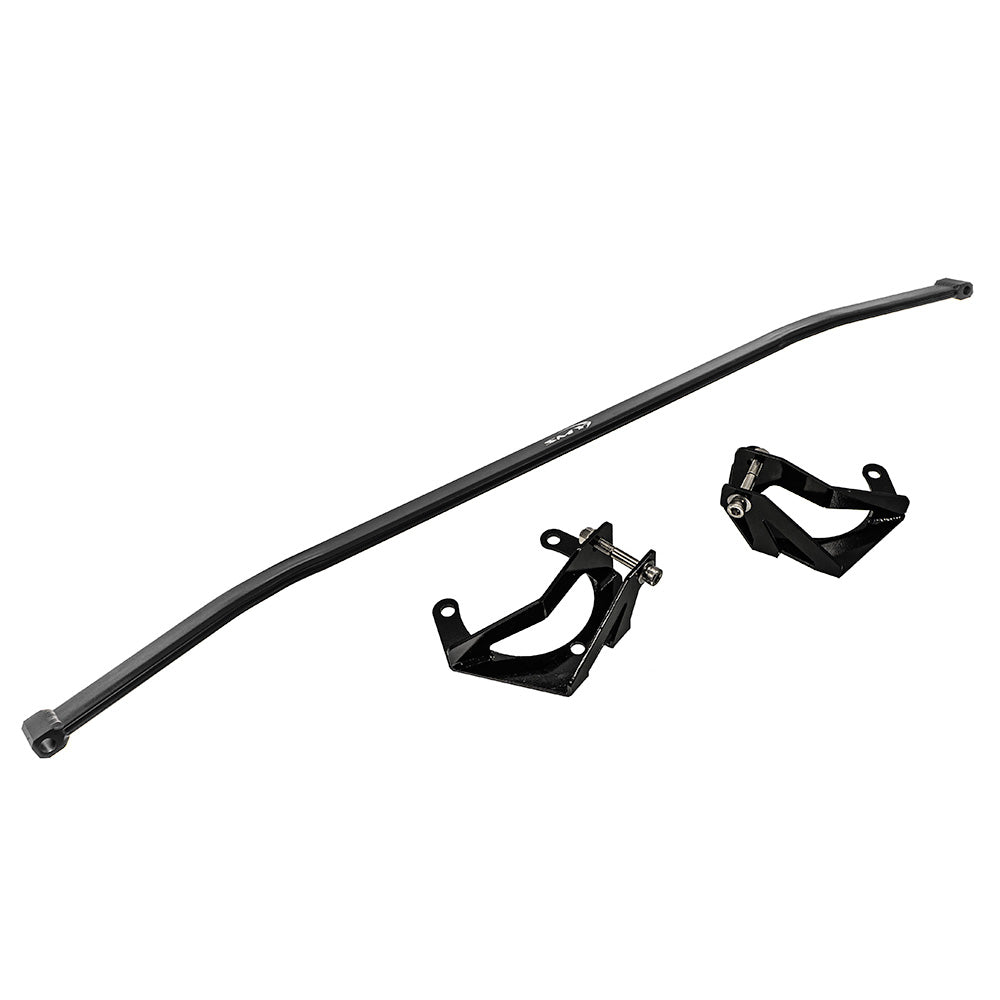 SMY Tallboy Front Strut Tower Brace Wrinkle Black Subaru WRX 2022-2026 | SMY-STR-FVBB