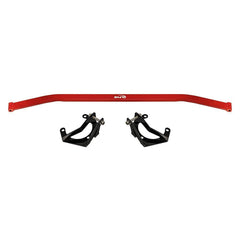 SMY Tallboy Front Strut Tower Brace Wrinkle Red Subaru WRX 2022-2026 | SMY-STR-FVBR