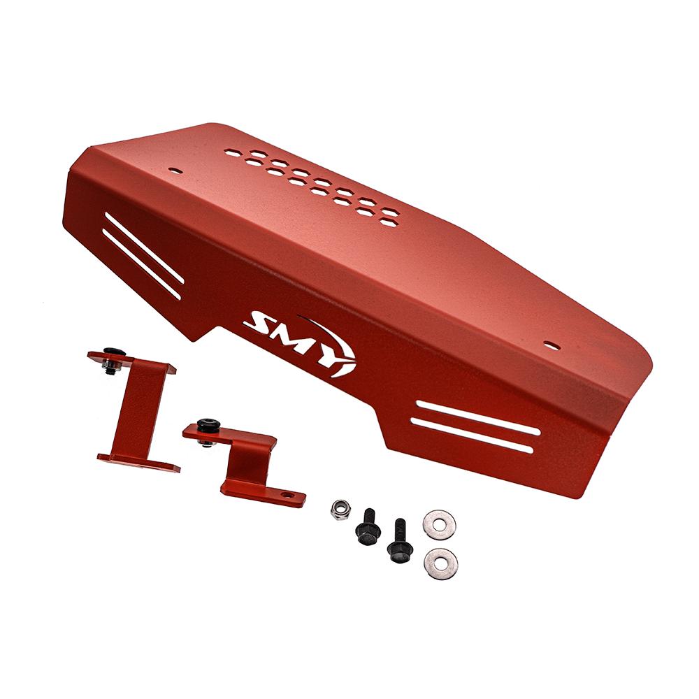 SMY V2 Pulley / Alternator Cover Wrinkle Red Subaru WRX 2022-2026 | SMY-PCV2-VBRD