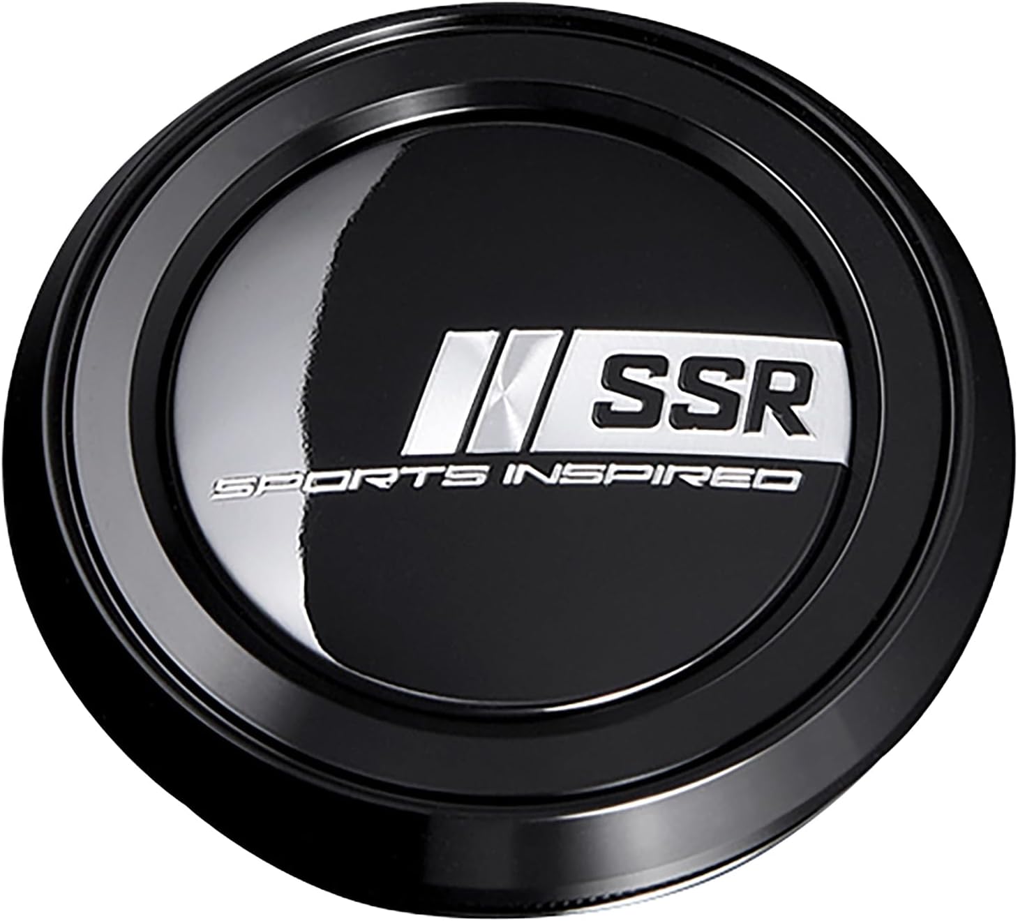SSR Racing Sports Inspired Center Cap Aluminum B-Type Super Low - Black | PARTS240BL