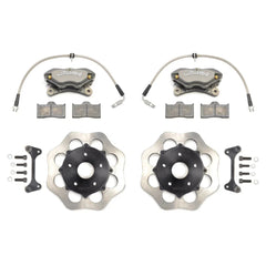 STM Scalloped Lightweight Front Drag Brake Kit Subaru WRX 2022-2026 | STM-DBKF-22WRX-SCA