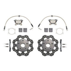 STM Scalloped Lightweight Rear Drag Brake Kit Subaru WRX 2022-2026 | STM-DBKR-22WRX-SCA