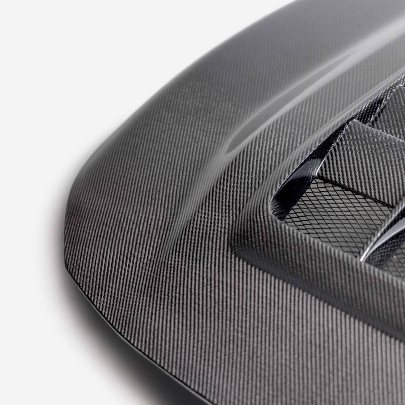 Seibon 23-25 Toyota Corolla GR TV-Style Double-Sided Carbon Fiber Hood | HD23TYGRCOR-TV-DS