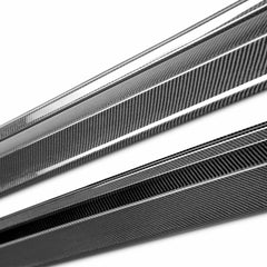 Seibon Carbon Fiber OEM Side Skirts Subaru WRX / STI 2008-2014 | SS0809SBIMPSTI-OE