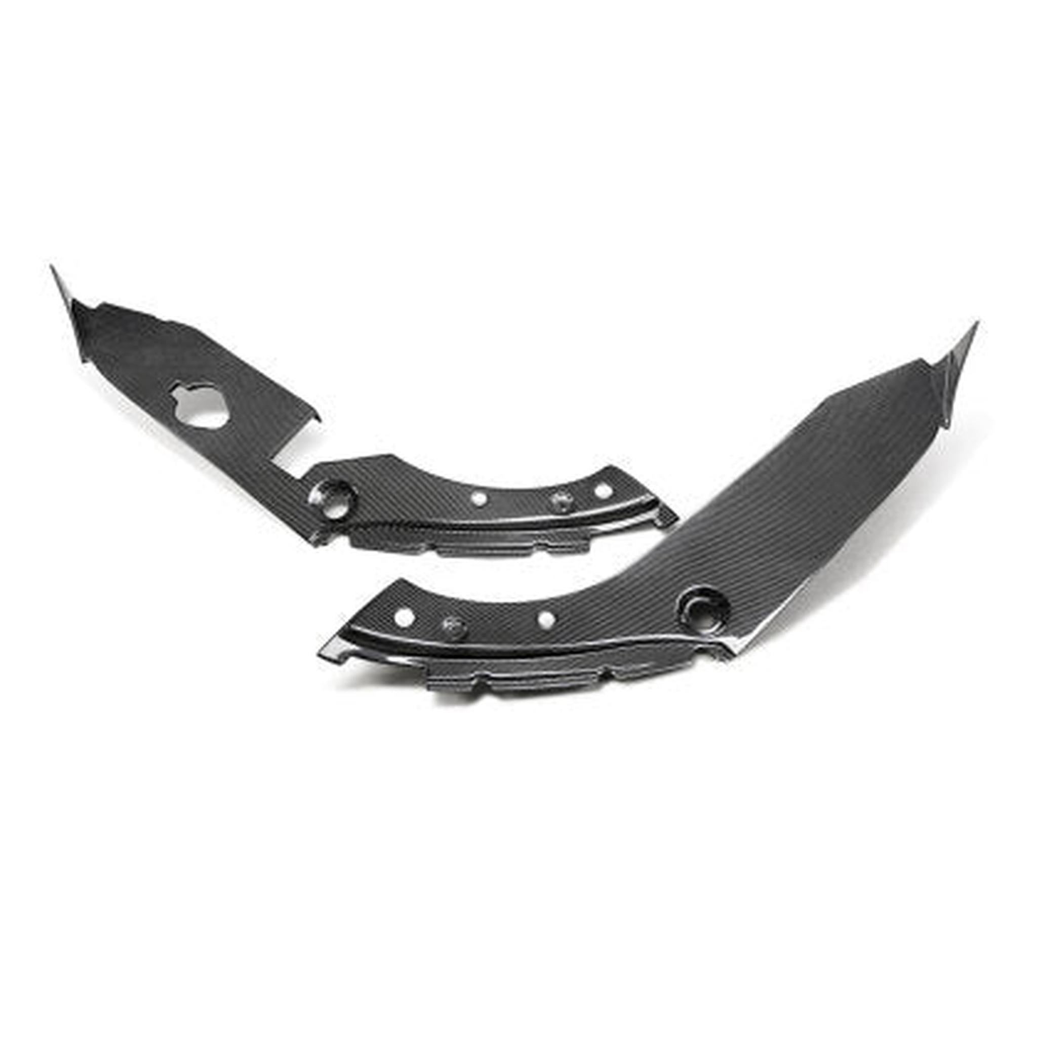 Seibon Carbon Fiber Under Hood Inner Wing Trims Honda Civic Type R 2017-2021 | WT17HDCVR
