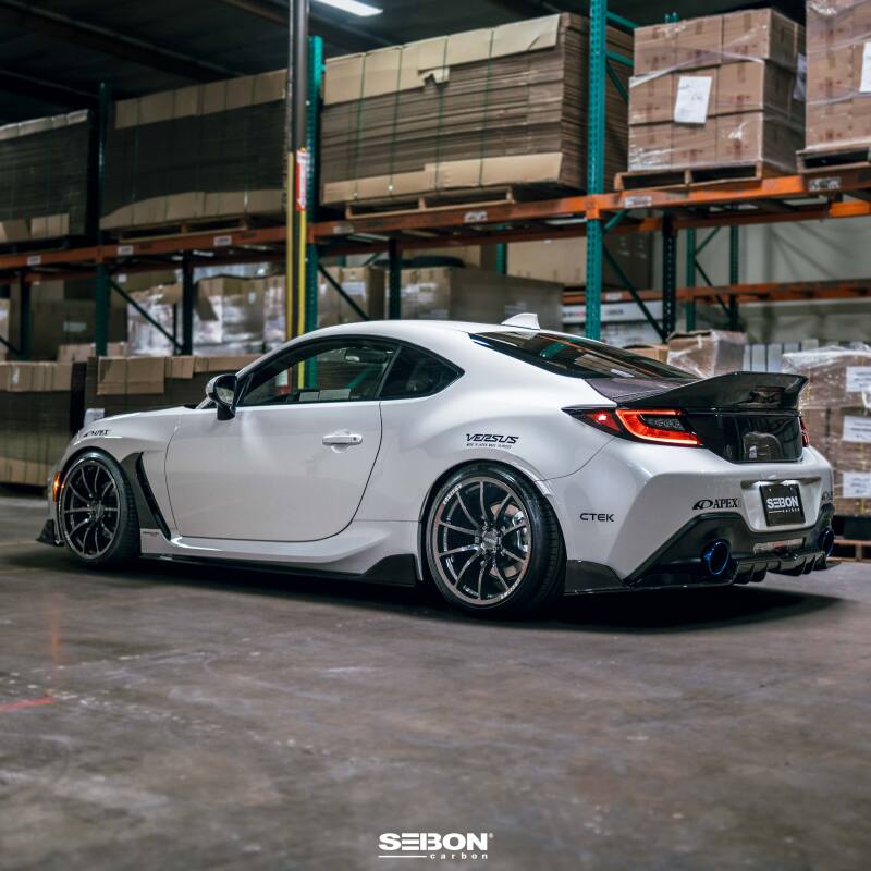 Seibon Coupe Carbon Fiber Fender Trim Gloss Finish Subaru BRZ / Toyota GR86 2022-2026 | FFT22TY86