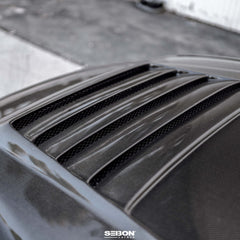 Seibon DS Carbon Fiber Hood Nissan Skyline R34 GT-R 1999-2002 | HD9901NSR34-DS