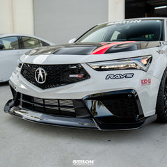 Seibon MB-Style Carbon Fiber Front Lip Acura Integra Type S 2024-2026 | FL24ACINS-MB
