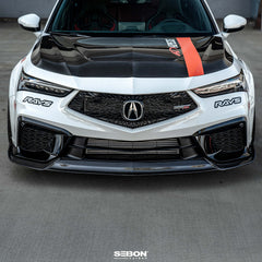 Seibon MB-Style Carbon Fiber Front Lip Acura Integra Type S 2024-2026 | FL24ACINS-MB