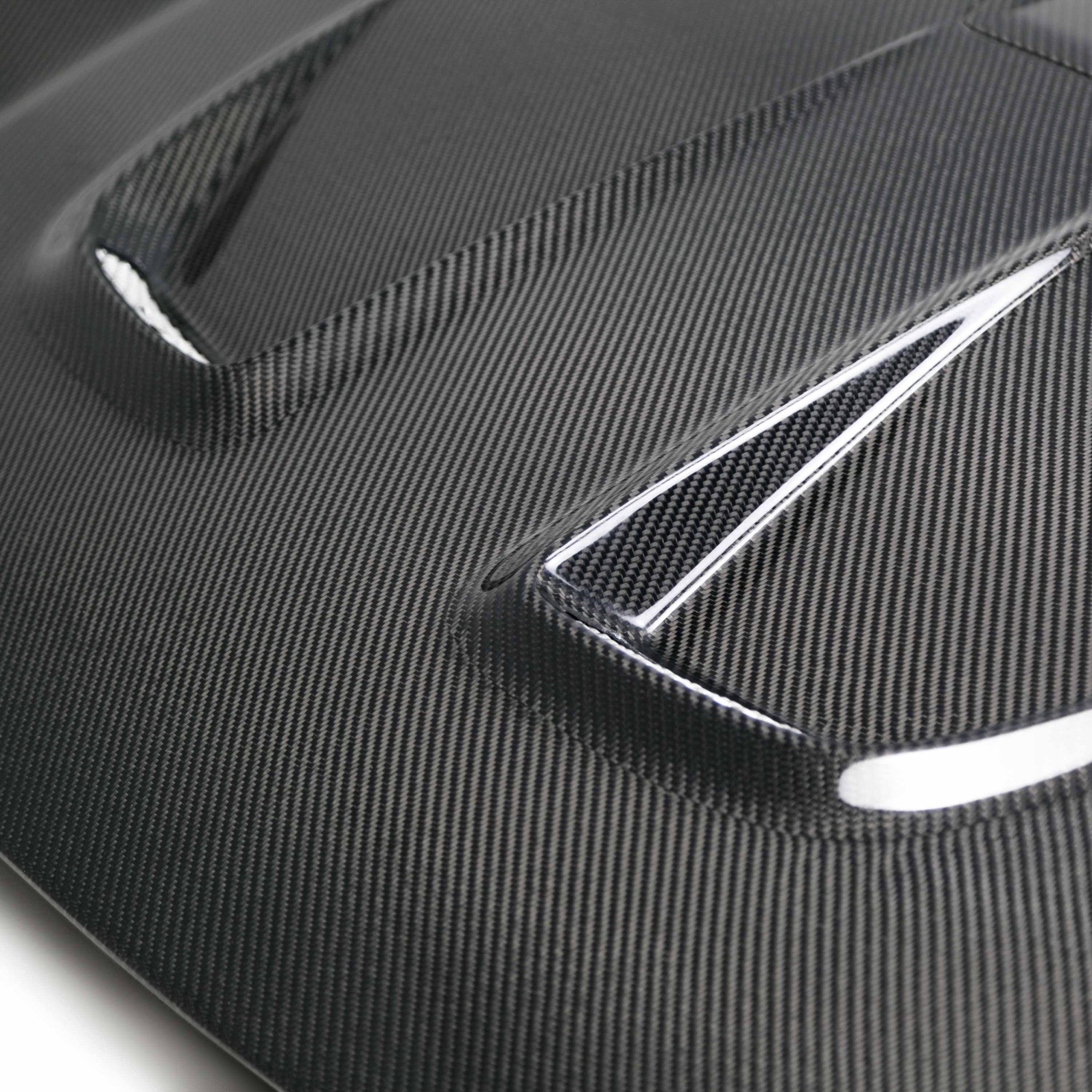 Seibon MR-Style Carbon Fiber Hood Honda Civic Coupe/Sedan/Hatchback 2016-2021 | HD16HDCV-MR