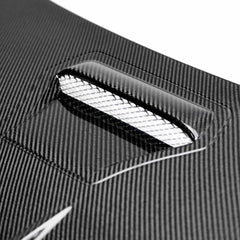 Seibon MR-Style Carbon Fiber Hood Honda Civic Coupe/Sedan/Hatchback 2016-2021 | HD16HDCV-MR