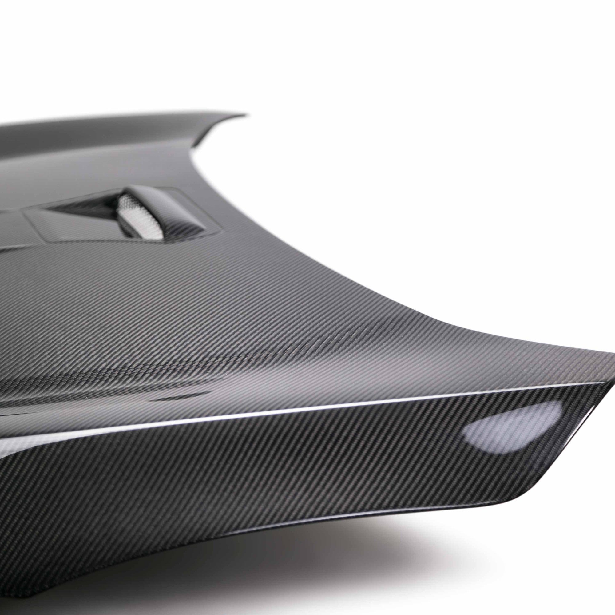 Seibon MR-Style Carbon Fiber Hood Honda Civic Coupe/Sedan/Hatchback 2016-2021 | HD16HDCV-MR