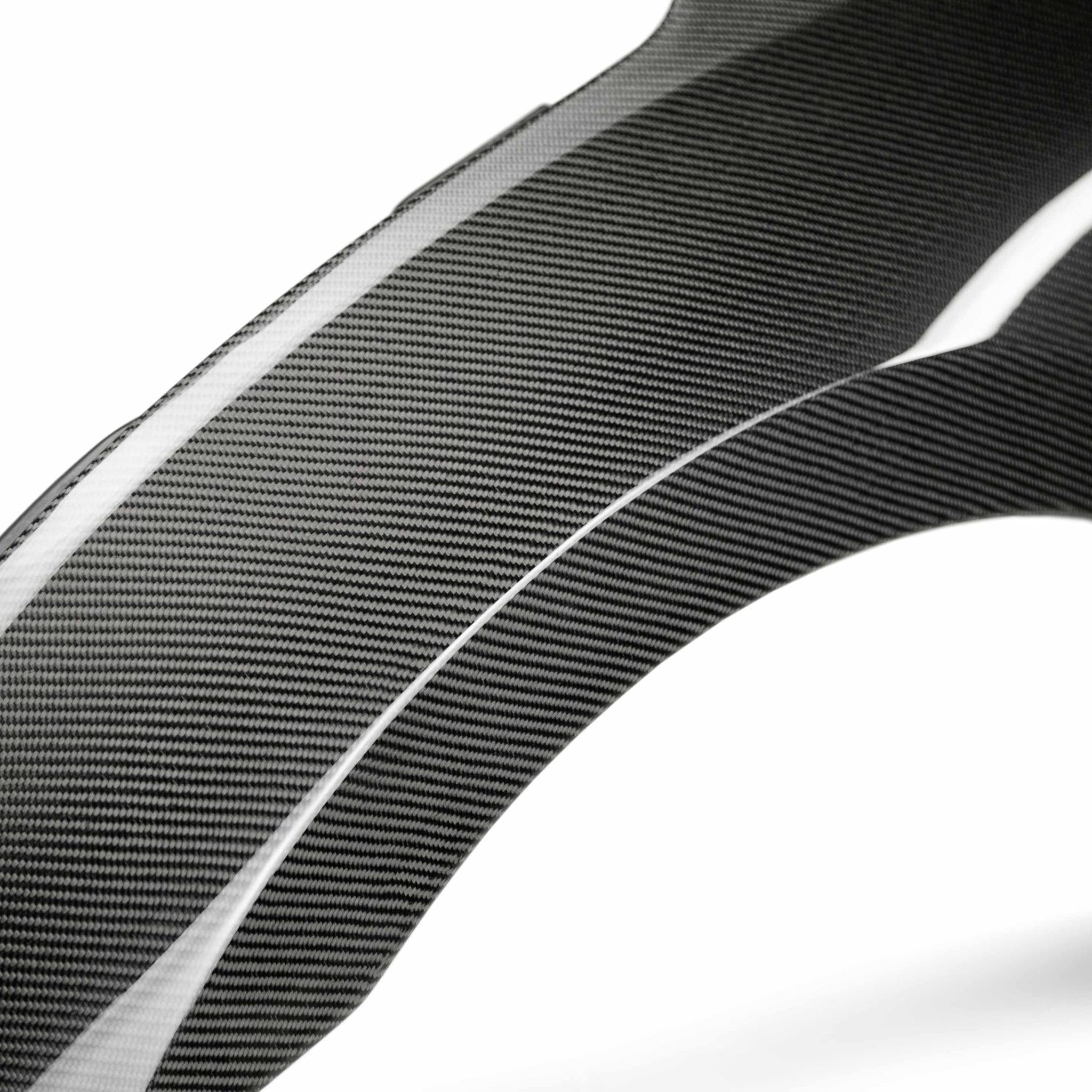Seibon OE-Style Gloss Carbon Fiber Front Fenders Honda Civic Type R 2017-2021 | FF17HDCVR-OE