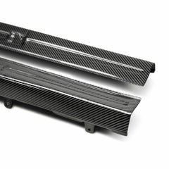 Seibon OEM Style Carbon Fiber Door Sills (Pair) Nissan GT-R 2009-2024 | DS0910NSGTR