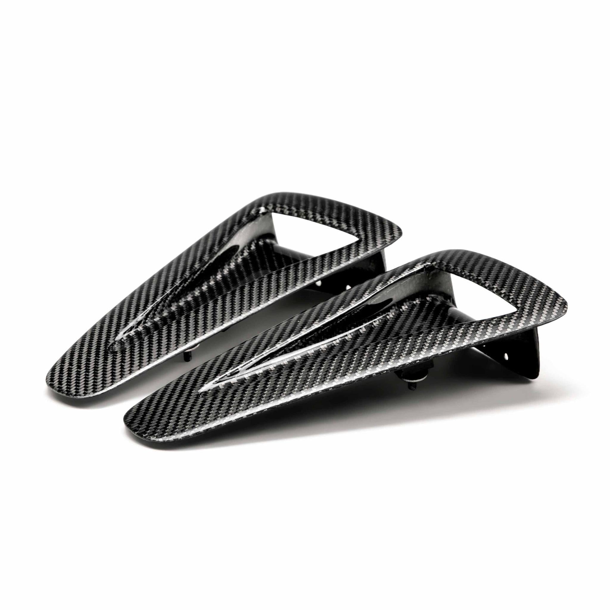 Seibon OEM Style Carbon Fiber Hood Ducts Nissan GT-R 2009-2024 | AD0910NSGTR-OE