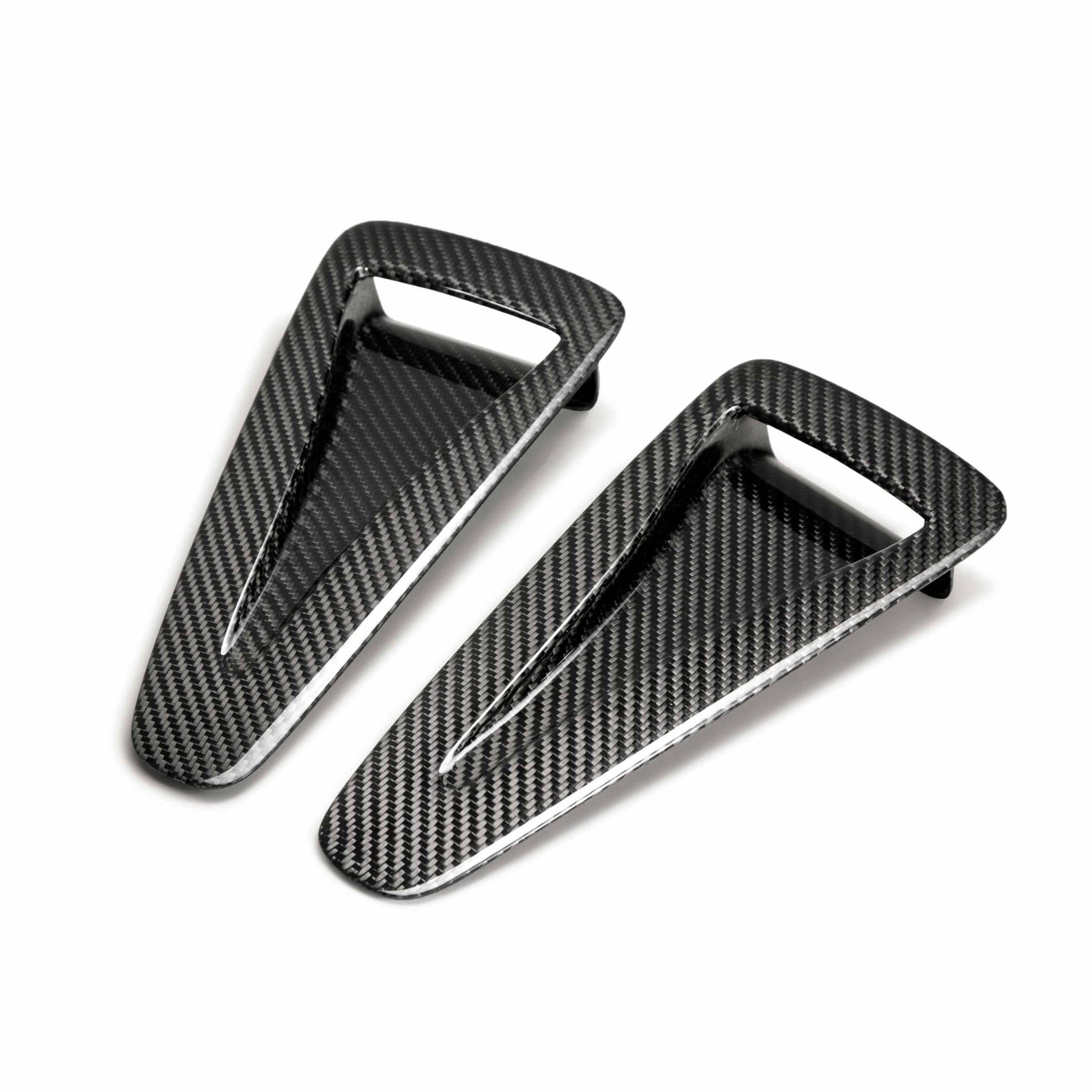 Seibon OEM Style Carbon Fiber Hood Ducts Nissan GT-R 2009-2025 | AD0910NSGTR-OE