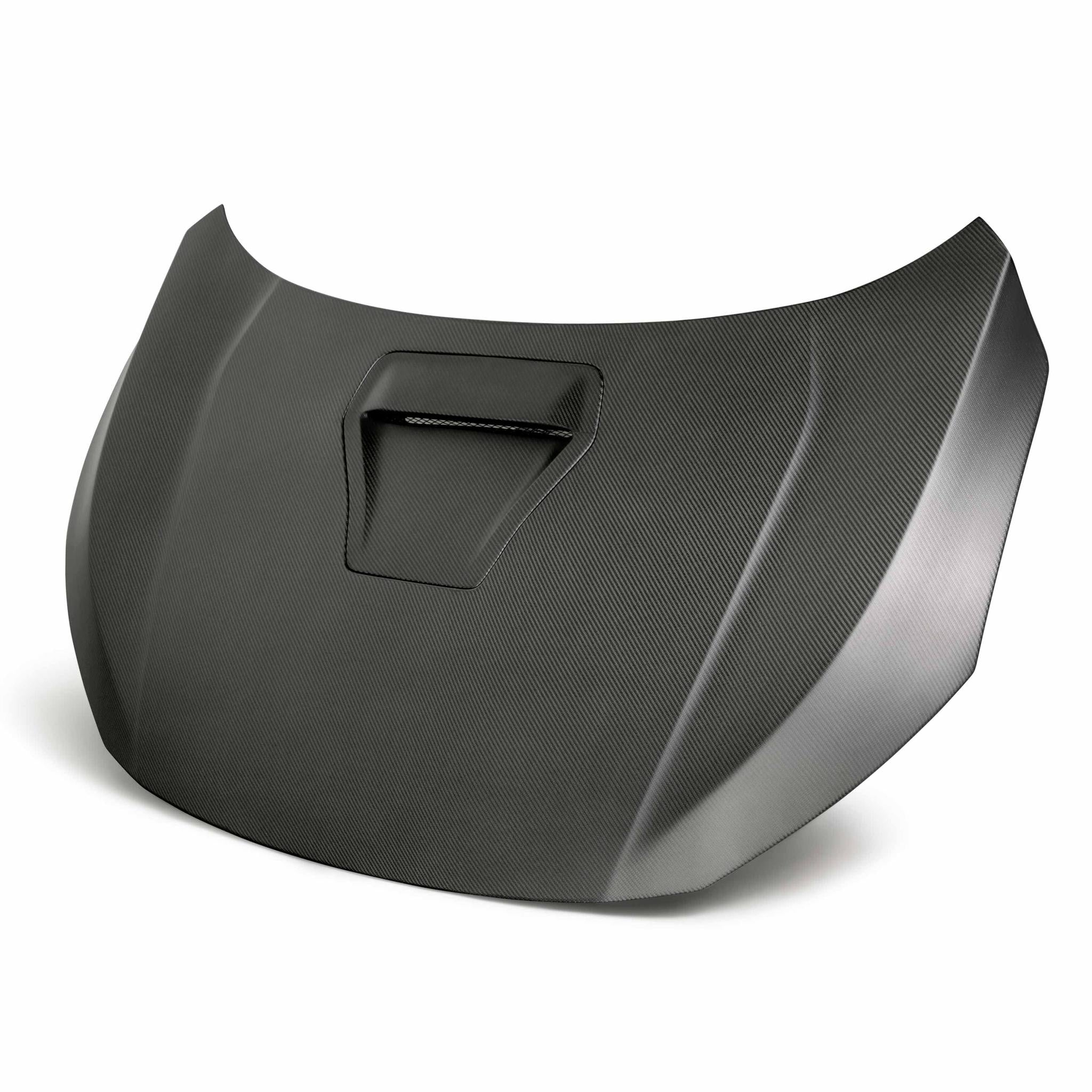 Seibon OEM-Style Dry Carbon Fiber Hood Honda Civic Type R 2017-2021 | HD17HDCVR-OE-DRY