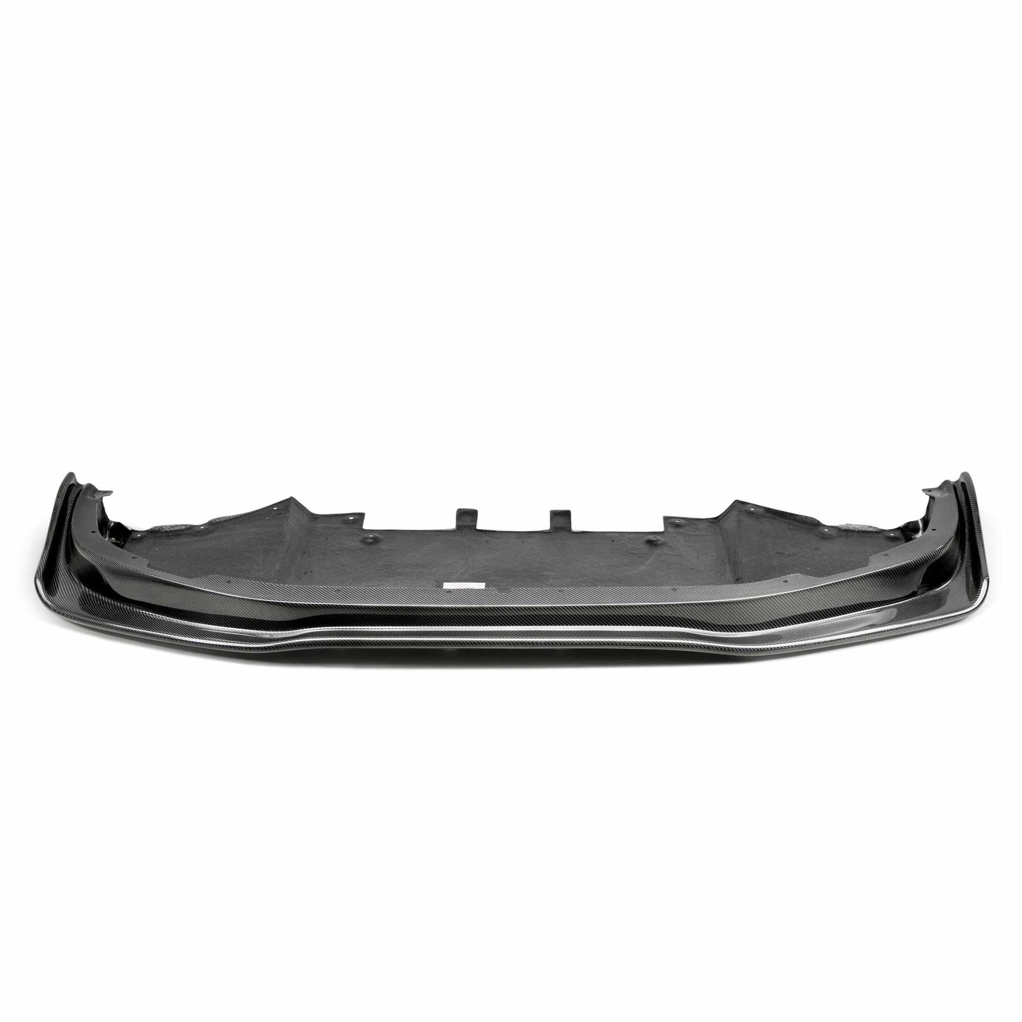 Seibon SS Style Carbon Fiber Front Lip Spoiler Nissan GTR 2009-2011 | FL0910NSGTR-SS