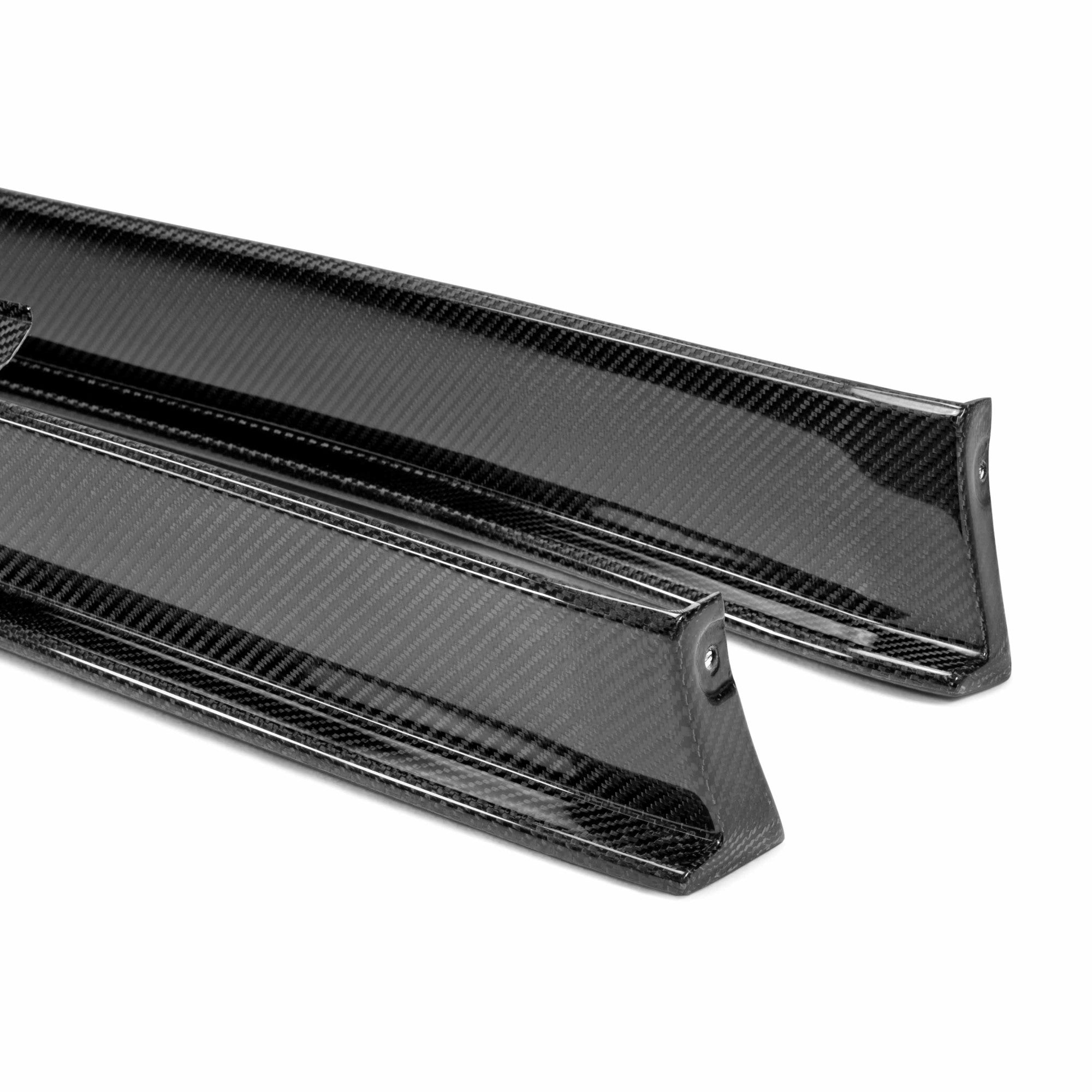 Seibon SS-Style Carbon Fiber Side Skirts (Pair) Nissan GT-R 2009-2016 | SS1113NSGTR-SS