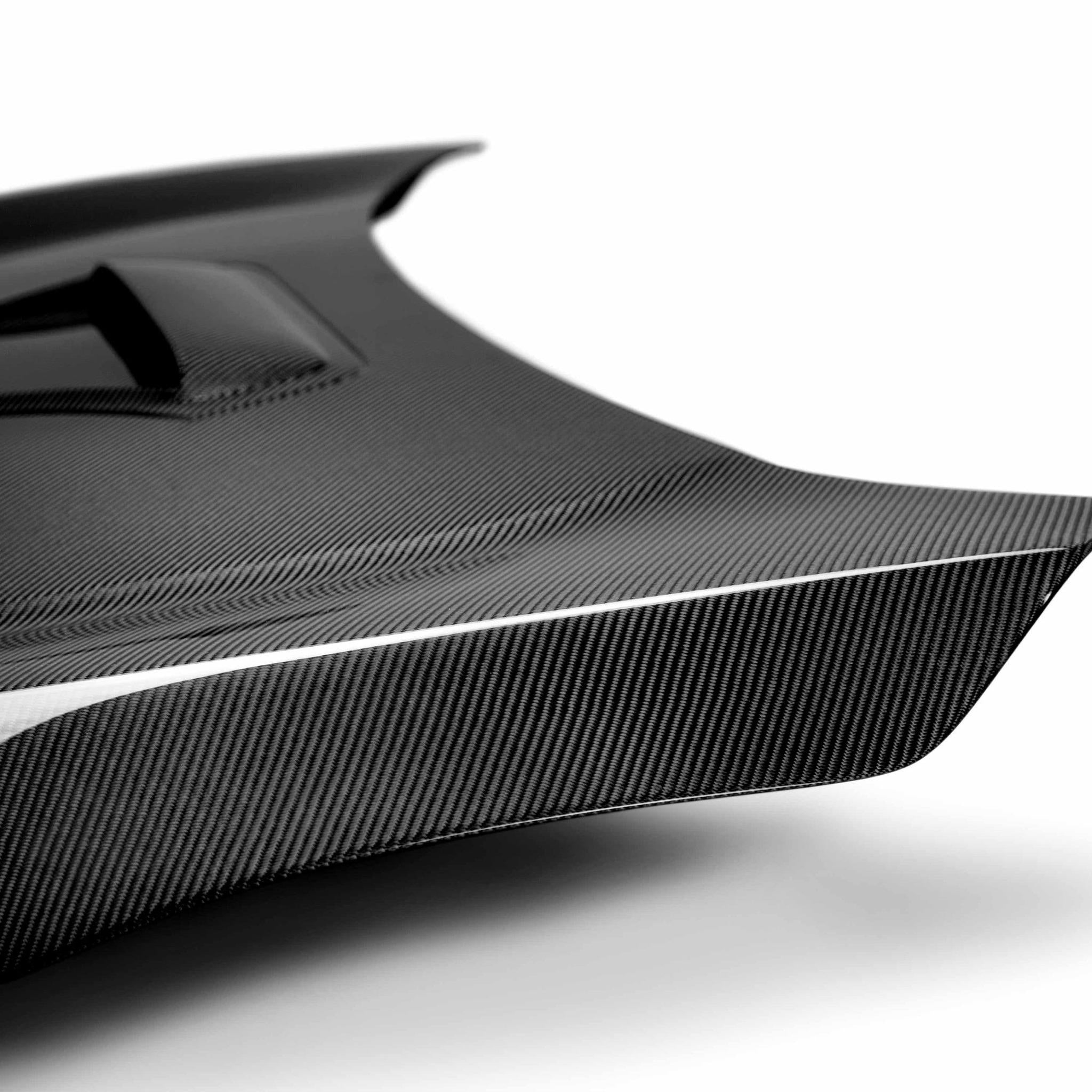 Seibon TR Style Carbon Fiber Hood Honda Civic Coupe/Sedan/Hatchback 2016-2021 | HD16HDCV-TR