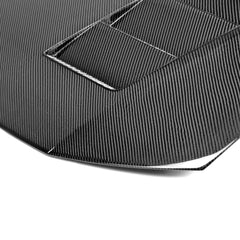 Seibon TS-Style Carbon Fiber Hood Honda Civic Coupe 2012-2013 | HD1213HDCV2D-TS