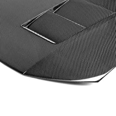 Seibon TS-Style Carbon Fiber Hood Honda Civic Coupe 2012-2013 | HD1213HDCV2D-TS