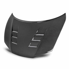 Seibon TS-Style Carbon Fiber Hood Honda Civic Coupe 2014-2015 | HD14HDCV2D-TS