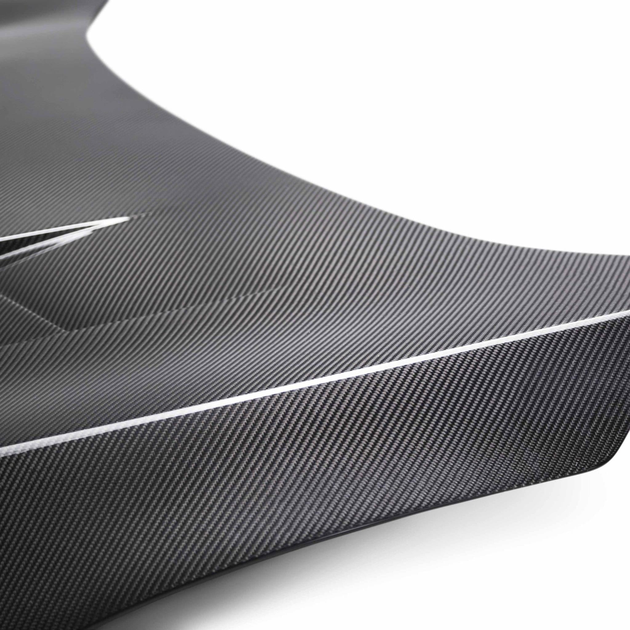 Seibon TS-Style Carbon Fiber Hood Honda Civic Coupe/Sedan/Hatchback 2016-2021 | HD16HDCV-TS