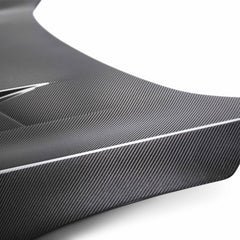 Seibon TS-Style Carbon Fiber Hood Honda Civic Coupe/Sedan/Hatchback 2016-2021 | HD16HDCV-TS