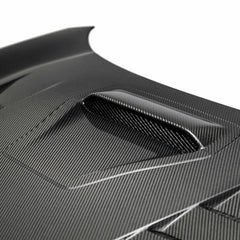 Seibon TS-Style Carbon Fiber Hood Honda Civic Type R 2017-2021 | HD17HDCVR-TS