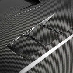 Seibon TS-Style Carbon Fiber Hood Honda Civic Type R 2017-2021 | HD17HDCVR-TS