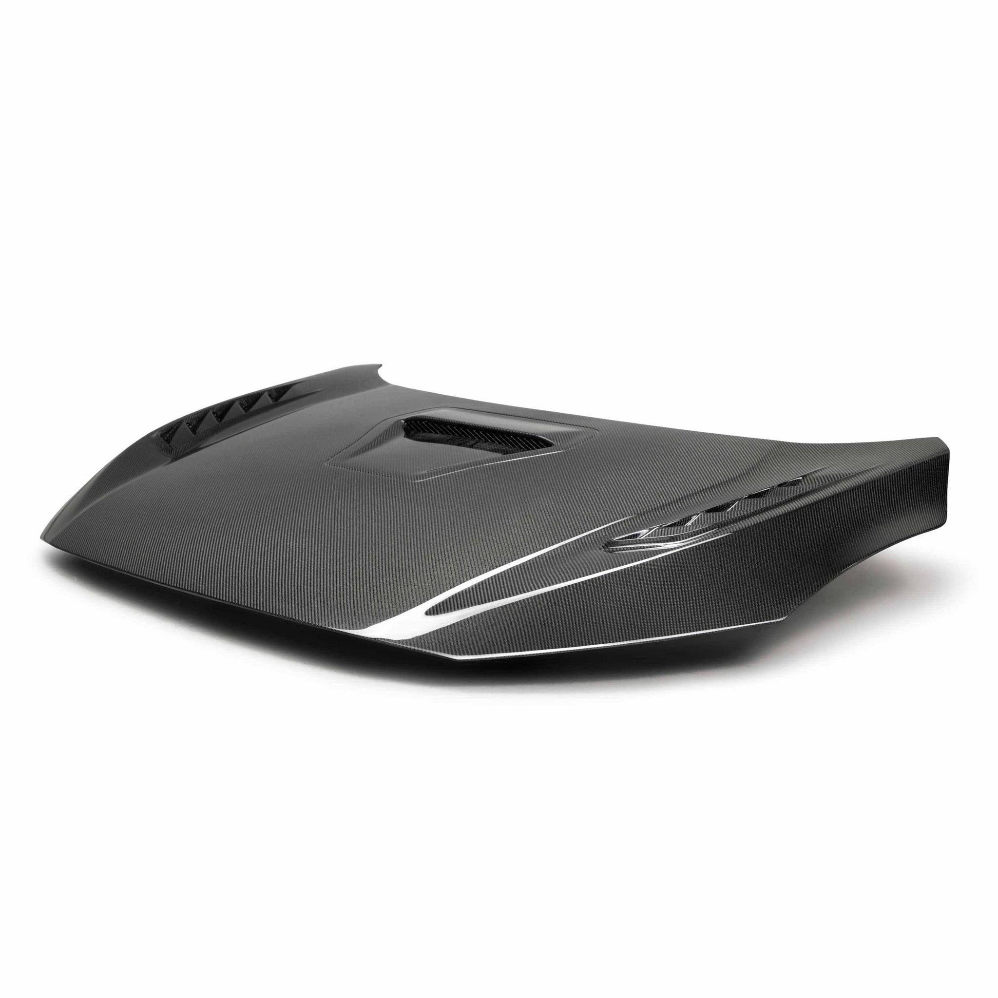 Seibon TSII Style Carbon Fiber Hood Honda Civic Type R 2017-2021 | HD17HDCVR-TSII