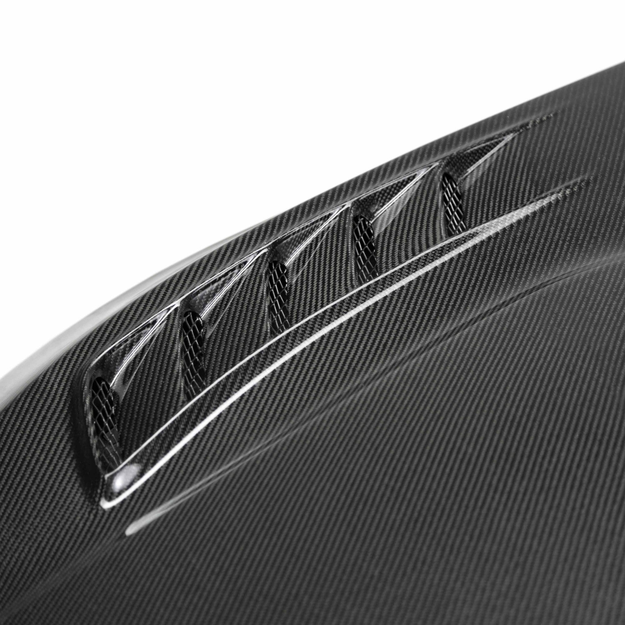 Seibon TSII Style Carbon Fiber Hood Honda Civic Type R 2017-2021 | HD17HDCVR-TSII