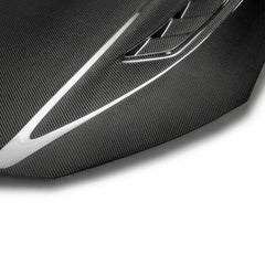 Seibon TSII Style Carbon Fiber Hood Honda Civic Type R 2017-2021 | HD17HDCVR-TSII