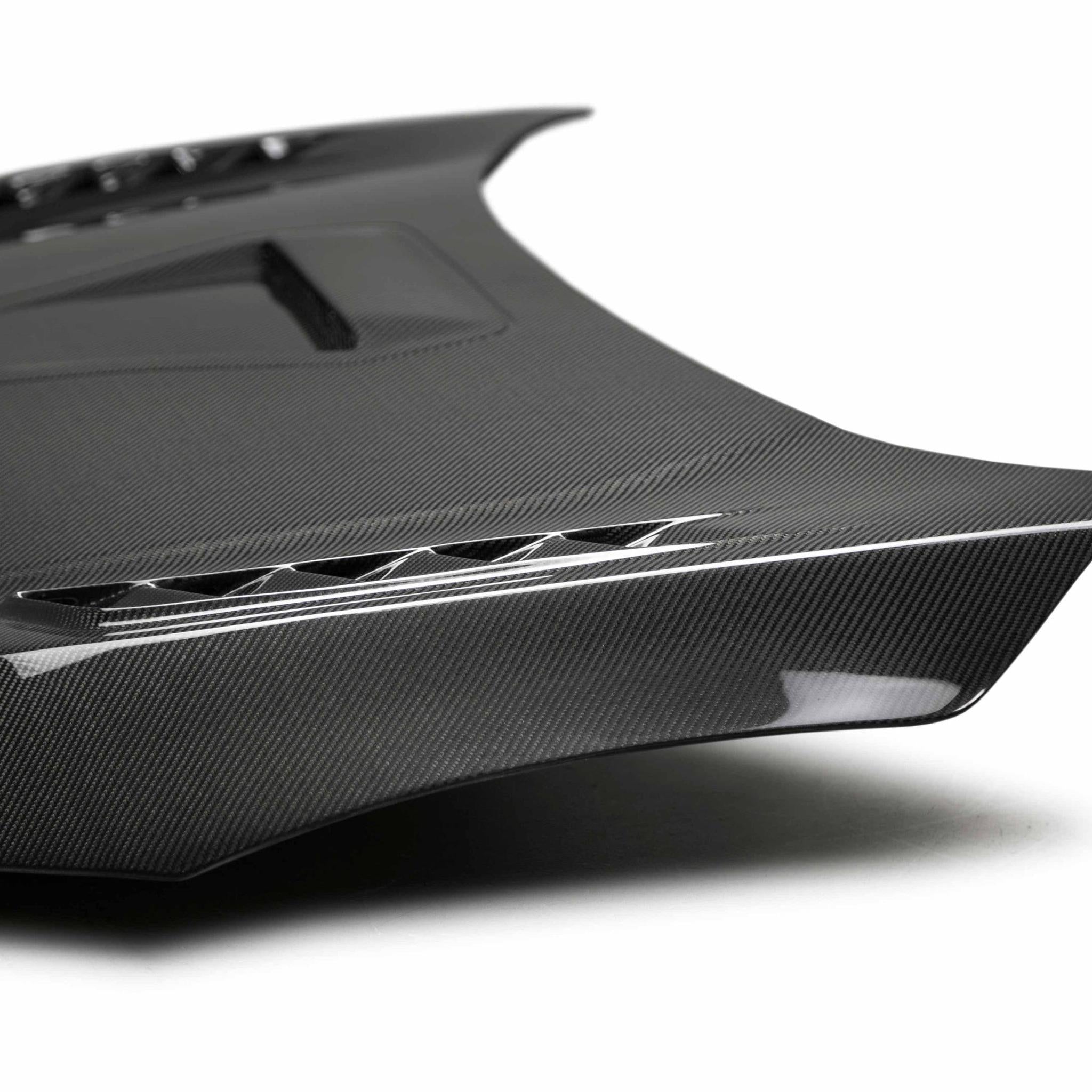 Seibon TSII Style Carbon Fiber Hood Honda Civic Type R 2017-2021 | HD17HDCVR-TSII