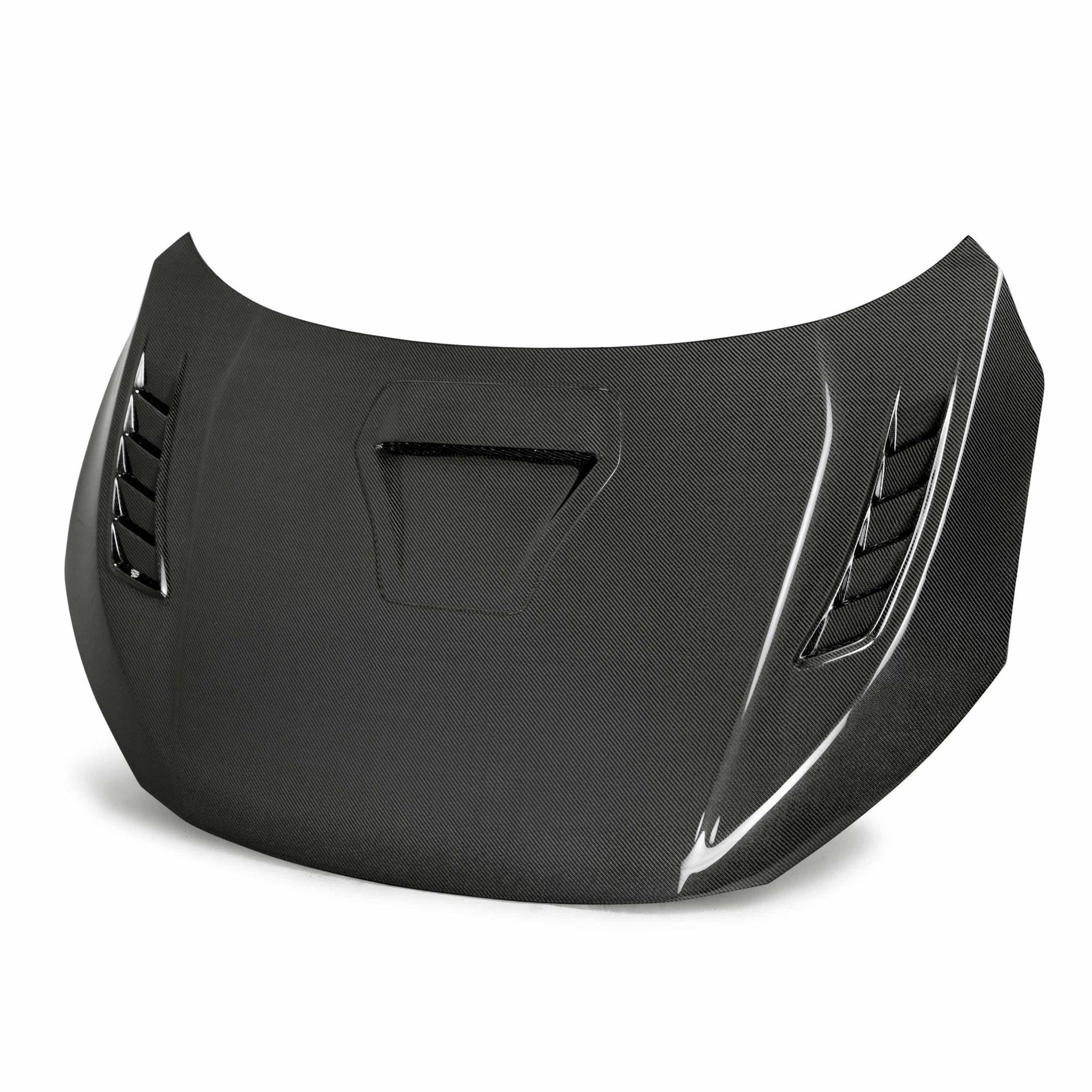 Seibon TSII Style Carbon Fiber Hood Honda Civic Type R 2017-2021 | HD17HDCVR-TSII