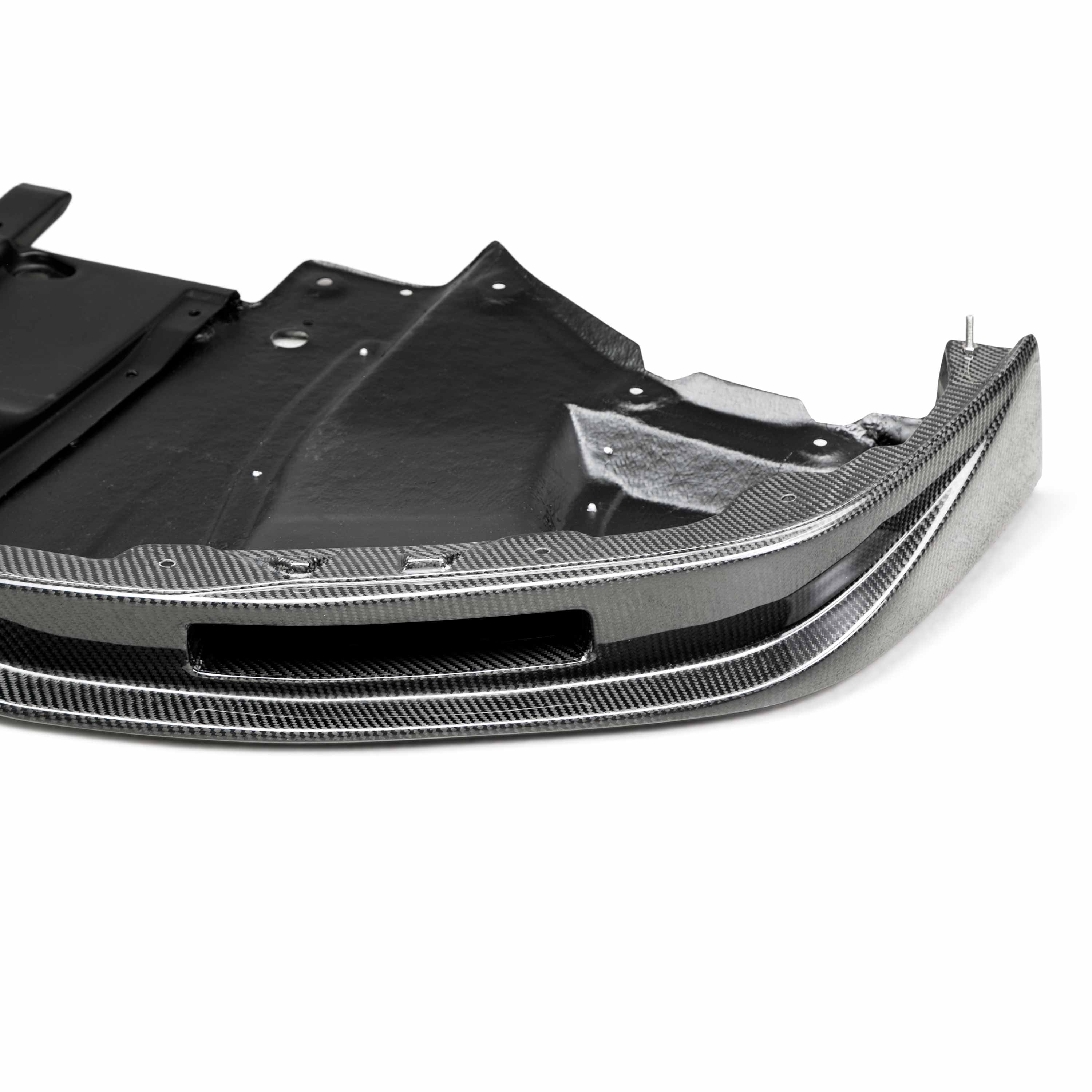 Seibon VS-Style Carbon FIber Front Lip Nissan GT-R R35 2012-2014 | FL1213NSGTR-VS