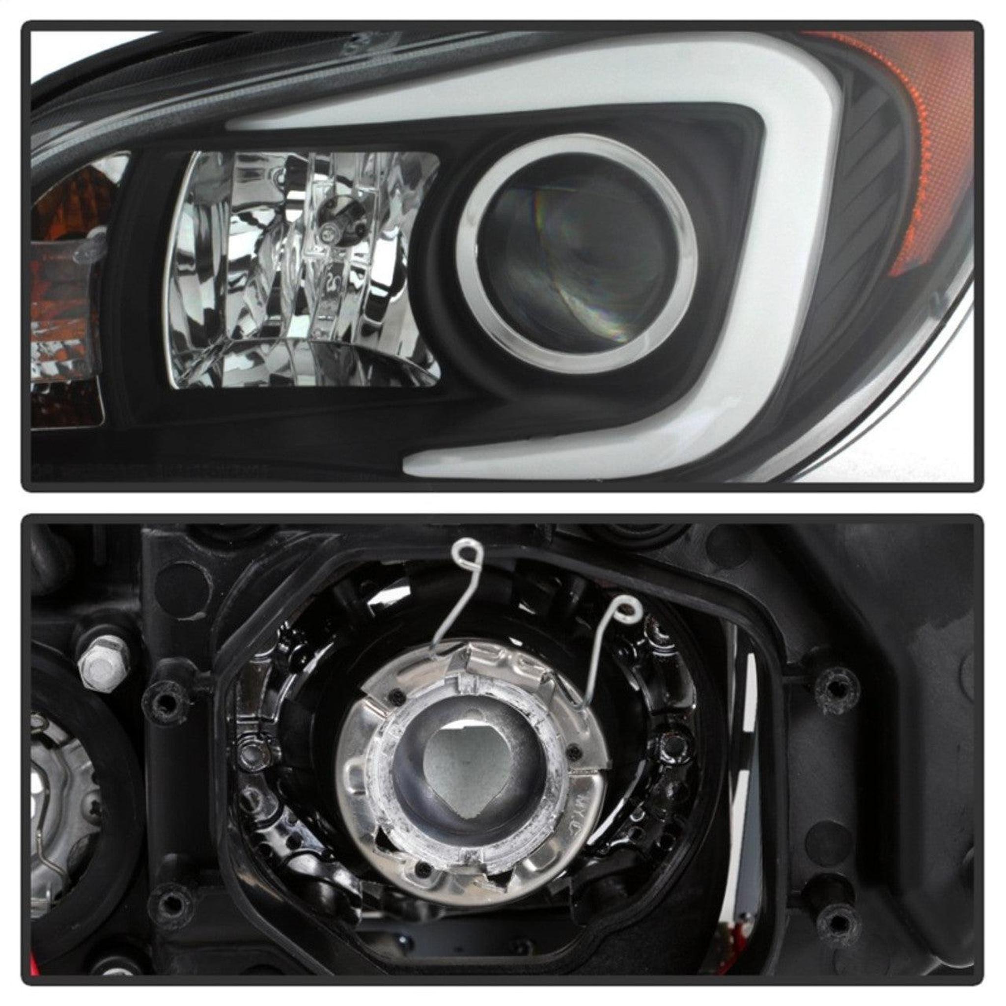 Spyder Projector Headlights Halogen Only Black PRO-YD-SWRX06-LBDRL-BK Subaru WRX 2006-2007 | 5083920