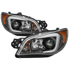 Spyder Projector Headlights Halogen Only Black PRO-YD-SWRX06-LBDRL-BK Subaru WRX 2006-2007 | 5083920