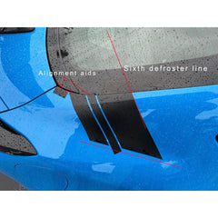 Sticker Fab 2024 Special Edition Style Rear Stripes 2022-2026 Subaru BRZ / Toyota 86