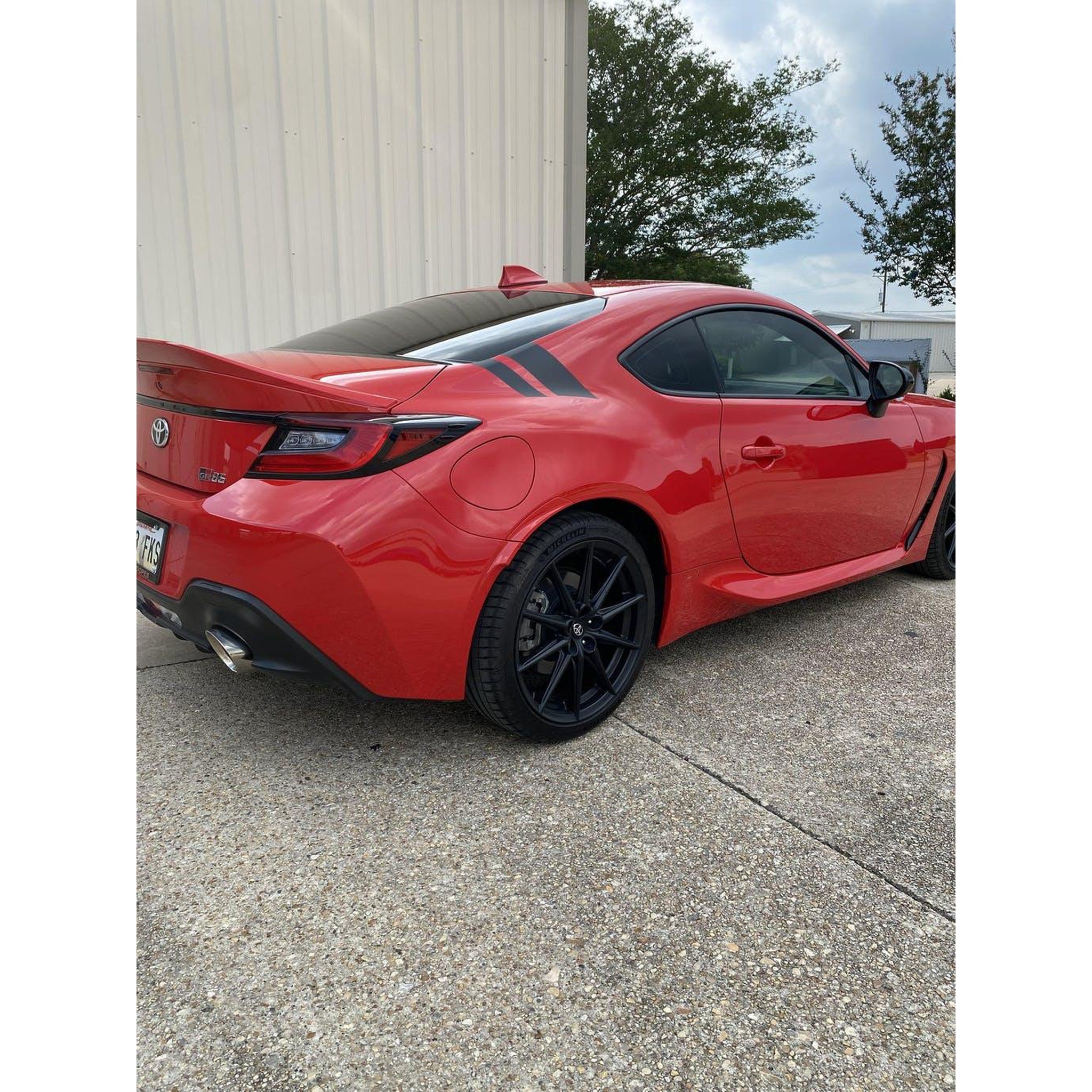 Sticker Fab 2024 Special Edition Style Rear Stripes 2022-2026 Subaru BRZ / Toyota 86