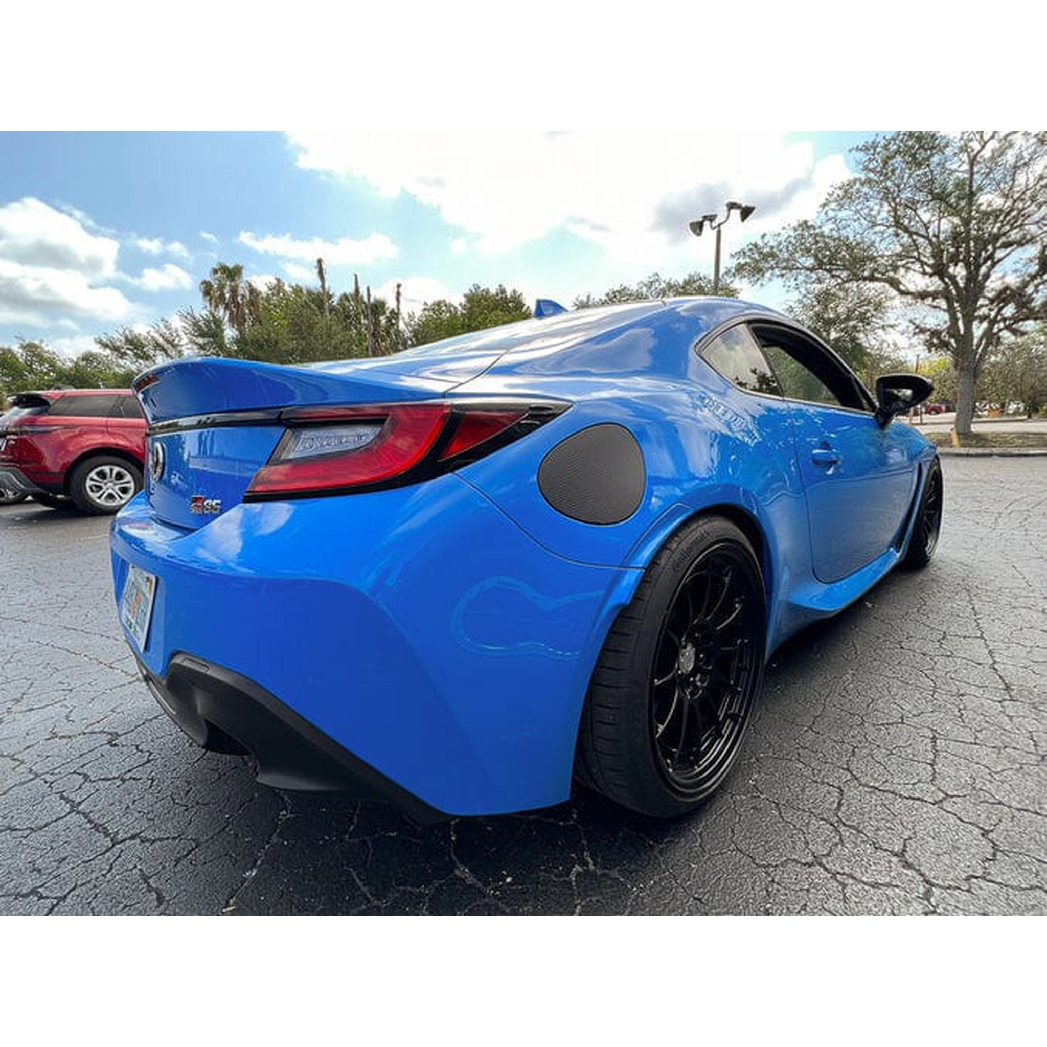 Sticker Fab Fuel Door 3D Carbon Overlay - 2022-2026 BRZ / GR86