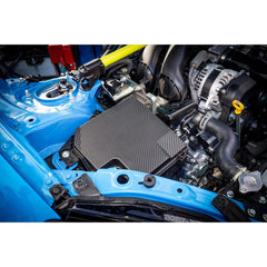 Sticker Fab Fuse Box Cover 3D Carbon Overlay Subaru BRZ 2022+ / Toyota GR86 2022-2026