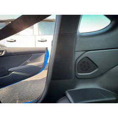 Sticker Fab Interior 3D Carbon Vinyl Seat Belt Protector - 2022-2026 BRZ / GR86